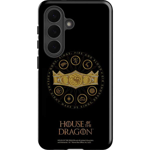 HBO House of the Dragon Crown and Sigils Galaxy S26 Impact Case