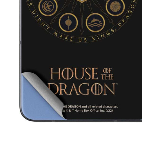HBO House of the Dragon Crown and Sigils Galaxy Z Fold5 5G Skin