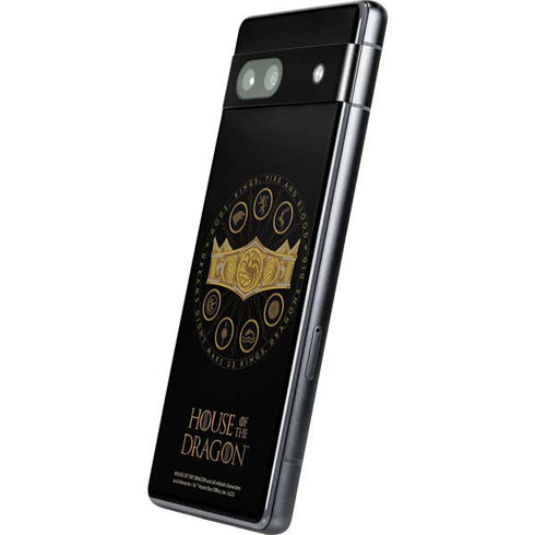 HBO House of the Dragon Crown and Sigils Google Pixel 7a Skin