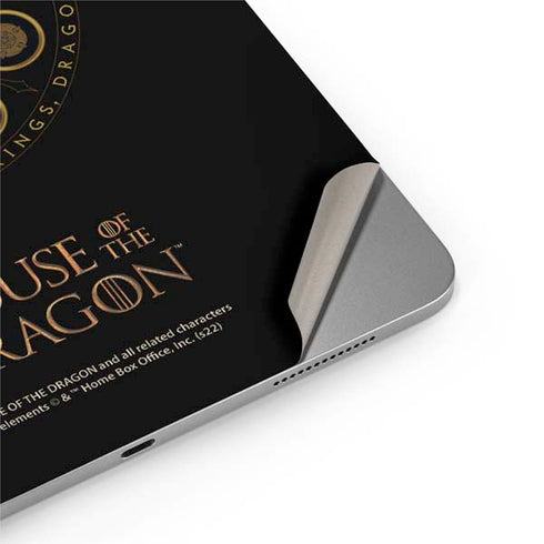HBO House of the Dragon Crown and Sigils Apple iPad Air Skin