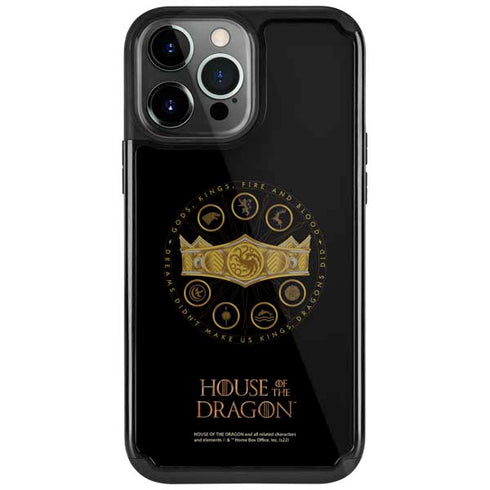 HBO House of the Dragon Crown and Sigils iPhone Cases