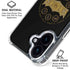 HBO House of the Dragon Crown and Sigils iPhone 16 Clear Case