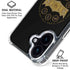 HBO House of the Dragon Crown and Sigils iPhone 16 Plus Clear Case