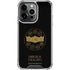 HBO House of the Dragon Crown and Sigils iPhone 16 Pro Clear Case