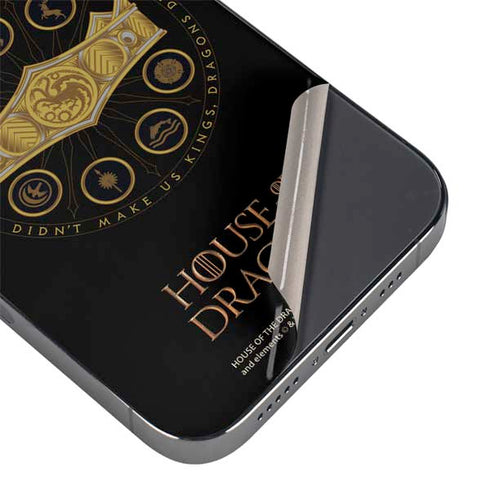 HBO House of the Dragon Crown and Sigils iPhone 16 Pro Skin