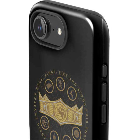 HBO House of the Dragon Crown and Sigils iPhone 16e Impact Case
