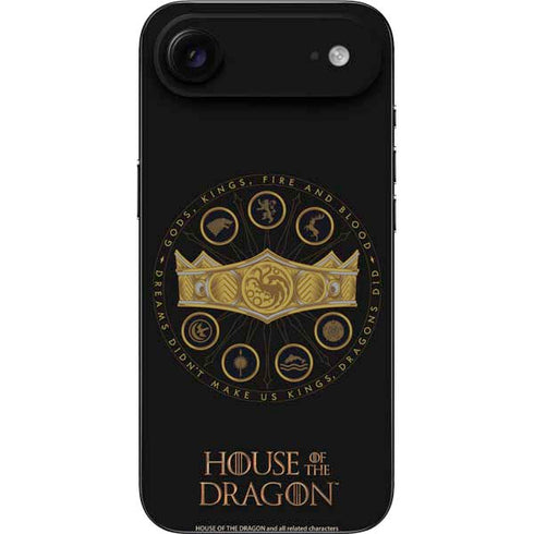 HBO House of the Dragon Crown and Sigils iPhone 17 Air Skin