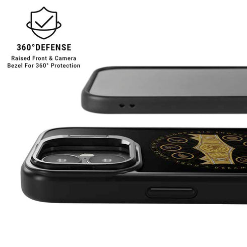 HBO House of the Dragon Crown and Sigils iPhone 17 Kickstand Case