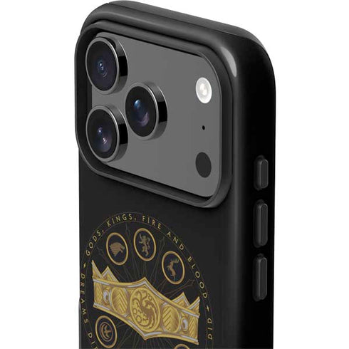 HBO House of the Dragon Crown and Sigils iPhone 17 Pro Impact Case
