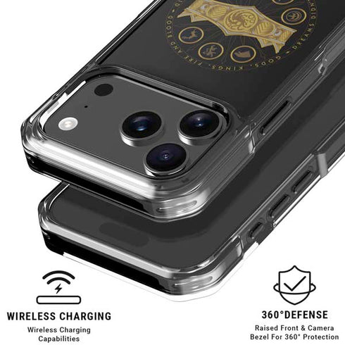 HBO House of the Dragon Crown and Sigils iPhone 17 Pro Max MagSafe Case