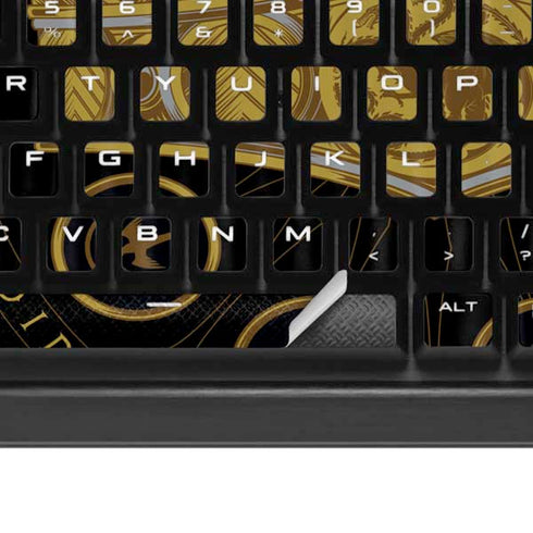 HBO House of the Dragon Crown and Sigils K95 RGB PLATINUM Mechanical Gaming Keyboard Skin