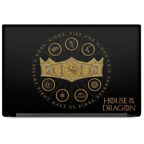 HBO House of the Dragon Crown and Sigils Dell Latitude Skin