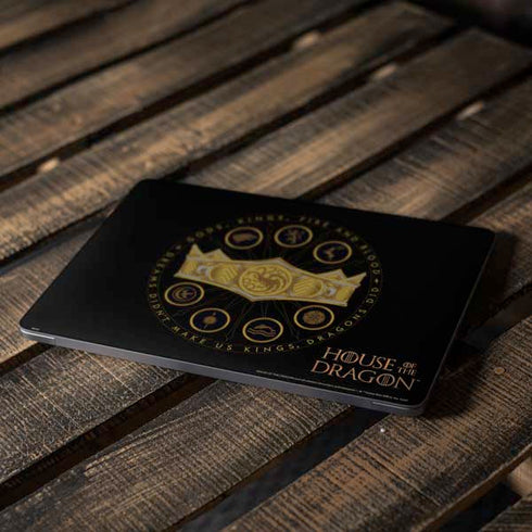 HBO House of the Dragon Crown and Sigils Apple MacBook Air Skin