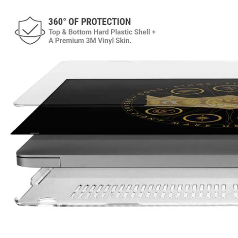 HBO House of the Dragon Crown and Sigils MacBook Pro 14in (2021-24) Case plus Skin