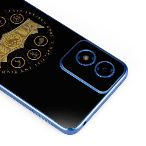 HBO House of the Dragon Crown and Sigils Moto G Play 4G (2024) Skin