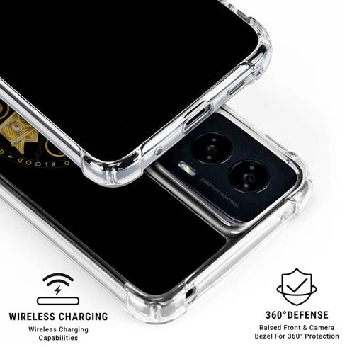 HBO House of the Dragon Crown and Sigils Moto G Power 5G (2024) Clear Case