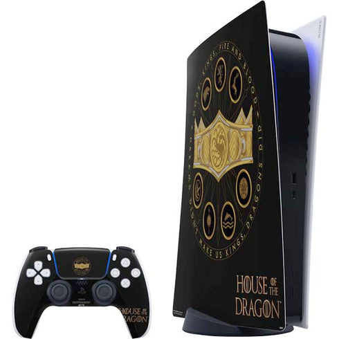 HBO House of the Dragon Crown and Sigils PlayStation PS5 Skins