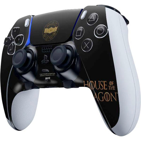 HBO House of the Dragon Crown and Sigils PS5 DualSense Edge Pro Controller Skin
