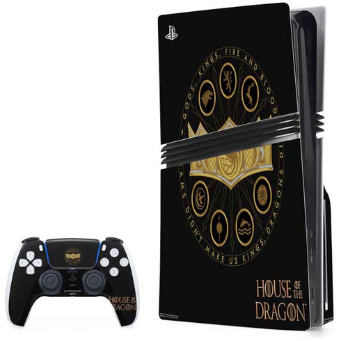 HBO House of the Dragon Crown and Sigils PlayStation PS5 Skins