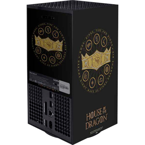 HBO House of the Dragon Crown and Sigils XBox Series X Digital Edition Bundle Skin