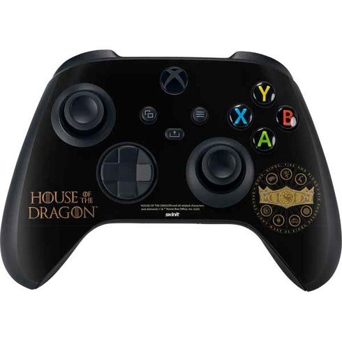 HBO House of the Dragon Crown and Sigils XBox Series X Digital Edition Bundle Skin