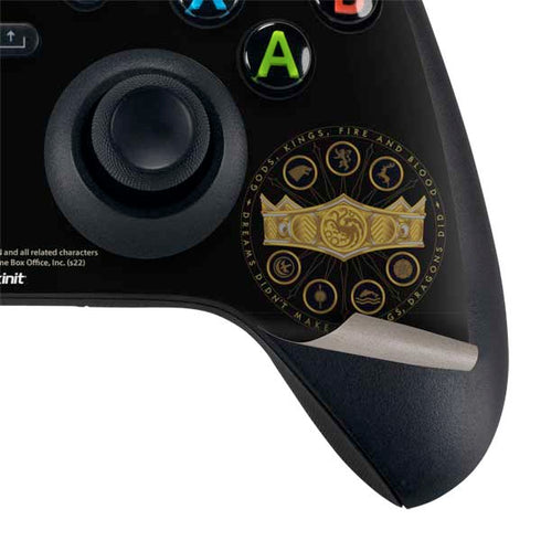 HBO House of the Dragon Crown and Sigils XBox Series X Digital Edition Bundle Skin