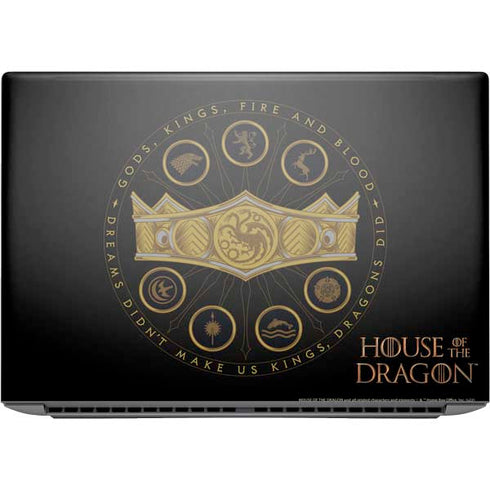 HBO House of the Dragon Crown and Sigils HP ZBook Fury 16 G10 Skin