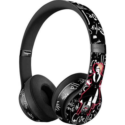 Disney Cruella (2021) Animated Pattern Beats Solo 3 Wireless Skin