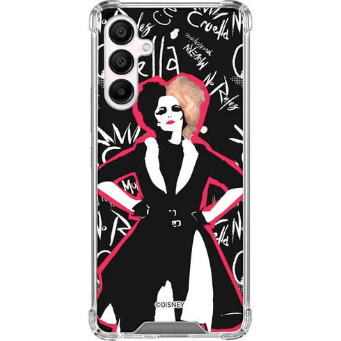 Disney Cruella (2021) Animated Pattern Galaxy A16 5G Clear Case