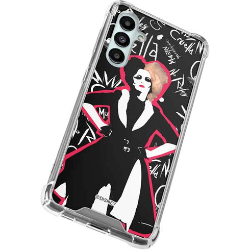 Disney Cruella (2021) Animated Pattern Galaxy A16 5G Clear Case