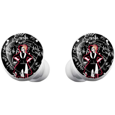 Disney Cruella (2021) Animated Pattern Galaxy Buds Plus Skin