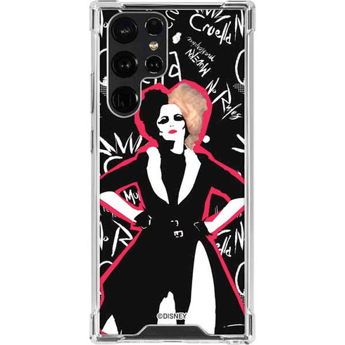 Disney Cruella (2021) Animated Pattern Galaxy S23 Ultra Clear Case
