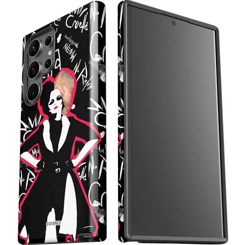 Disney Cruella (2021) Animated Pattern Galaxy S23 Ultra Pro Case