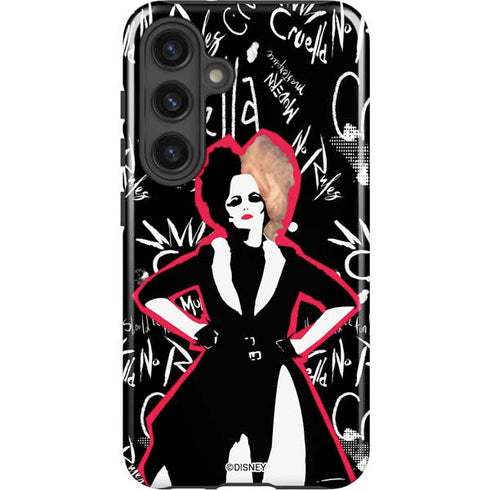 Disney Cruella (2021) Animated Pattern Galaxy S25 Impact Case