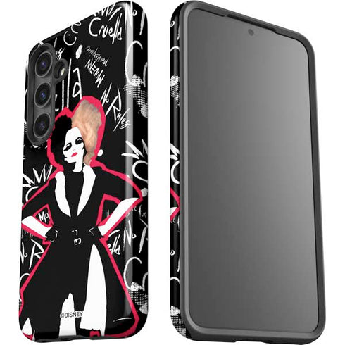 Disney Cruella (2021) Animated Pattern Galaxy S25 Impact Case