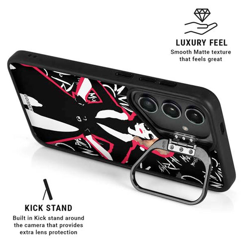 Disney Cruella (2021) Animated Pattern Galaxy S25 Kickstand Case
