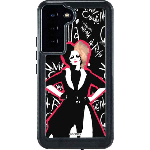 Disney Cruella (2021) Animated Pattern Galaxy S24 Plus Waterproof Case