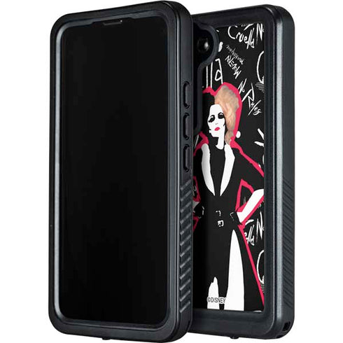 Disney Cruella (2021) Animated Pattern Galaxy S24 Plus Waterproof Case