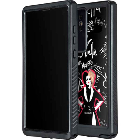 Disney Cruella (2021) Animated Pattern Galaxy S24 Ultra Waterproof Case