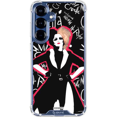 Disney Cruella (2021) Animated Pattern Galaxy S25 Plus Clear Case