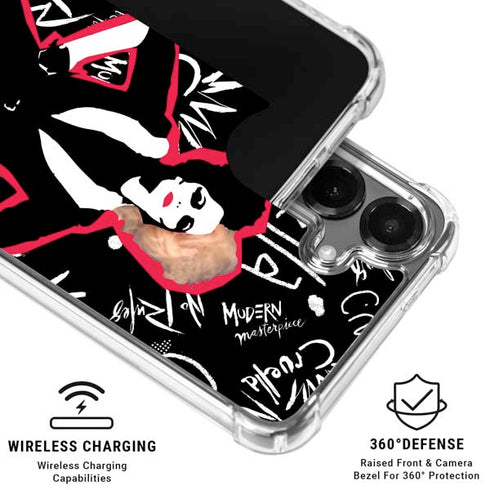 Disney Cruella (2021) Animated Pattern Galaxy S26 Plus Clear Case