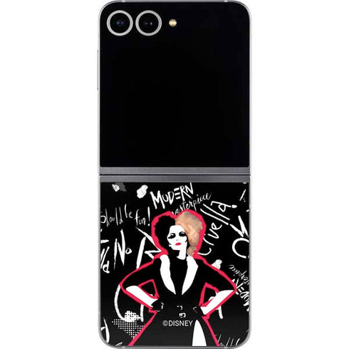 Disney Cruella (2021) Animated Pattern Galaxy Z Flip6 Skin