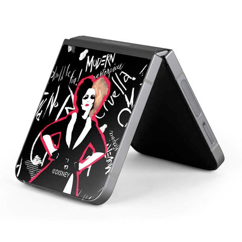 Disney Cruella (2021) Animated Pattern Galaxy Z Flip6 Skin
