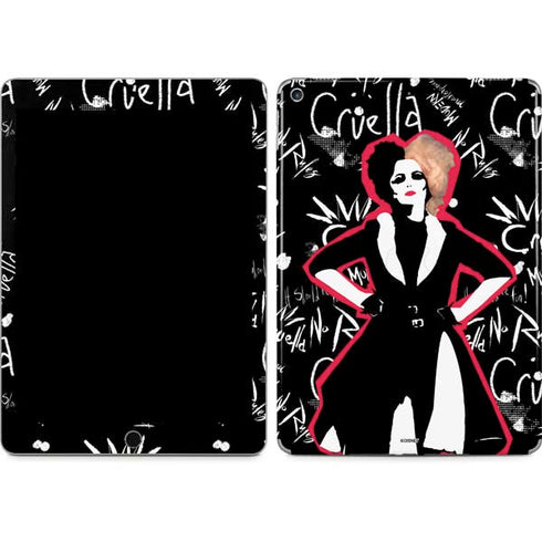 Disney Cruella (2021) Animated Pattern iPad Skins