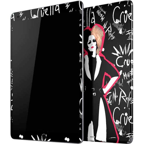 Disney Cruella (2021) Animated Pattern iPad Skins