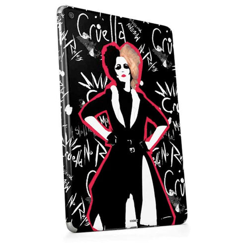 Disney Cruella (2021) Animated Pattern Apple iPad Skin