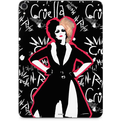 Disney Cruella (2021) Animated Pattern Apple iPad Pro Skin