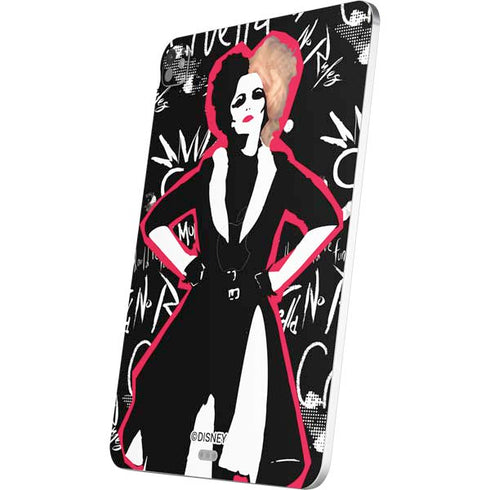 Disney Cruella (2021) Animated Pattern iPad Pro 13in M4 (2024) Skin