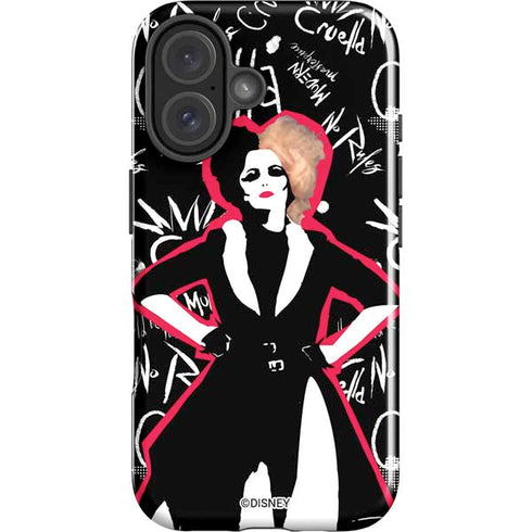 Disney Cruella (2021) Animated Pattern iPhone 16 Impact Case