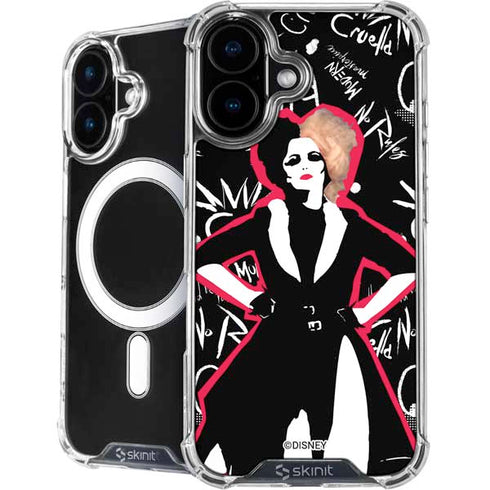 Disney Cruella (2021) Animated Pattern iPhone 16 Plus MagSafe Case